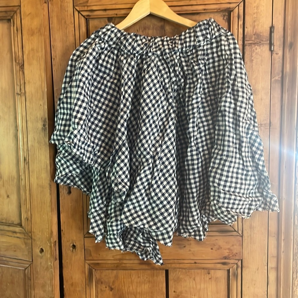 Irie the collection French linen tulip skirt size small /medium